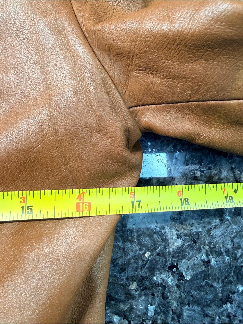 Vintage Gardini 70’s Made in Italy Chestnut Brown Leather Zip Moto Jacket Size M - Picture 13 of 16